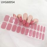 Ins Ice transparent nude UV gel nail patch nail patch