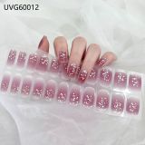 Ins Ice transparent nude UV gel nail patch nail patch