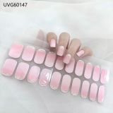 Ins Ice transparent nude UV gel nail patch nail patch