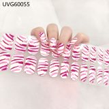 Ins Ice transparent nude UV gel nail patch nail patch
