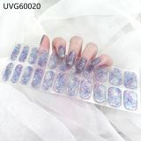 Ins Ice transparent nude UV gel nail patch nail patch
