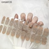 Ins Ice transparent nude UV gel nail patch nail patch