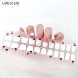 Ins Ice transparent nude UV gel nail patch nail patch
