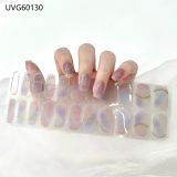 Ins Ice transparent nude UV gel nail patch nail patch