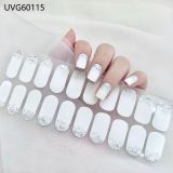 Ins Ice transparent nude UV gel nail patch nail patch
