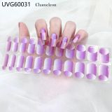 Ins Ice transparent nude UV gel nail patch nail patch
