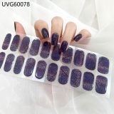 Ins Ice transparent nude UV gel nail patch nail patch