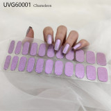 Ins Ice transparent nude UV gel nail patch nail patch