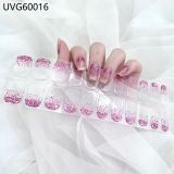 Ins Ice transparent nude UV gel nail patch nail patch