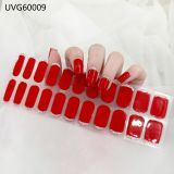 Ins Ice transparent nude UV gel nail patch nail patch