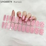 Ins Ice transparent nude UV gel nail patch nail patch