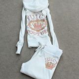 7188 Velvet Set Women's Embroidered Letter Two Piece Set