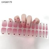 Ins Ice transparent nude UV gel nail patch nail patch