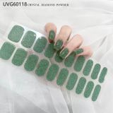Ins Ice transparent nude UV gel nail patch nail patch