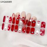 Ins Ice transparent nude UV gel nail patch nail patch