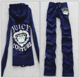 7188 Velvet Set Women's Embroidered Letter Two Piece Set