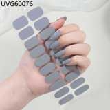 Ins Ice transparent nude UV gel nail patch nail patch