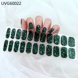 Ins Ice transparent nude UV gel nail patch nail patch