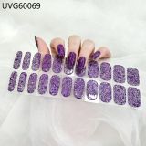 Ins Ice transparent nude UV gel nail patch nail patch