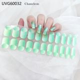 Ins Ice transparent nude UV gel nail patch nail patch
