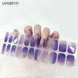 Ins Ice transparent nude UV gel nail patch nail patch