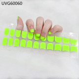 Ins Ice transparent nude UV gel nail patch nail patch