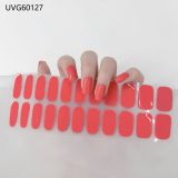 Ins Ice transparent nude UV gel nail patch nail patch