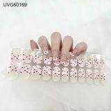 Ins Ice transparent nude UV gel nail patch nail patch