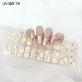 Ins Ice transparent nude UV gel nail patch nail patch