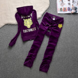 635,636,637 Velvet suit women's sports yoga suit two-piece set