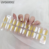 Ins Ice transparent nude UV gel nail patch nail patch