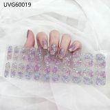 Ins Ice transparent nude UV gel nail patch nail patch