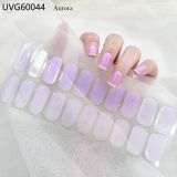 Ins Ice transparent nude UV gel nail patch nail patch