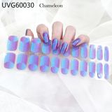 Ins Ice transparent nude UV gel nail patch nail patch