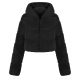Imitation fur coat jacket