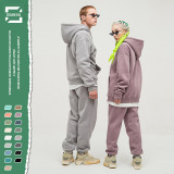 Men's couple hoodie hooded sweatshirt sweatpants set