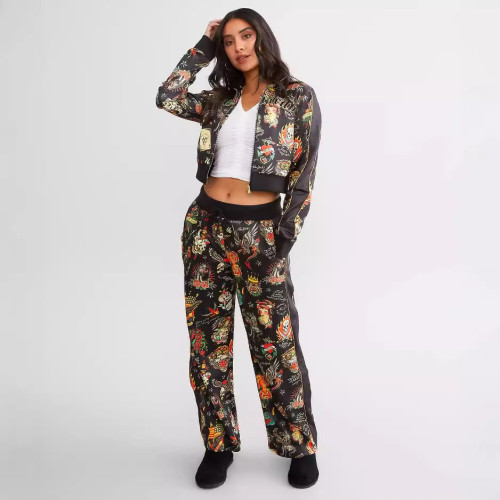 Fashion and casual color blocking set