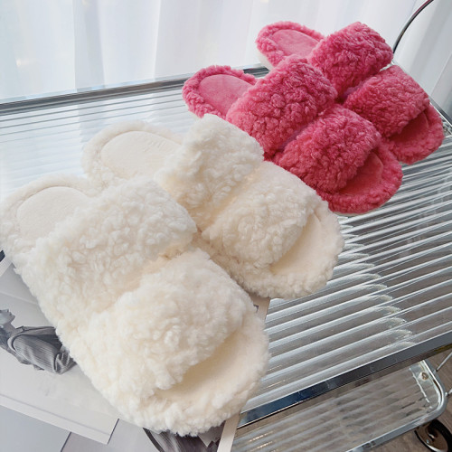 Women's soft soled non slip indoor warm cotton slippers