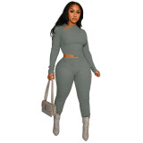 YD1161 F6 Fashion and Leisure Waist Free Solid Color jumpsuit Cross border Women's Clothing