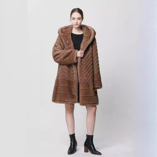 Fur grass jacket imitates mink fur, mink fur, synthetic fur