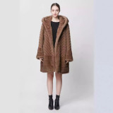 Fur grass jacket imitates mink fur, mink fur, synthetic fur