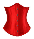 Satin fabric court corset corset