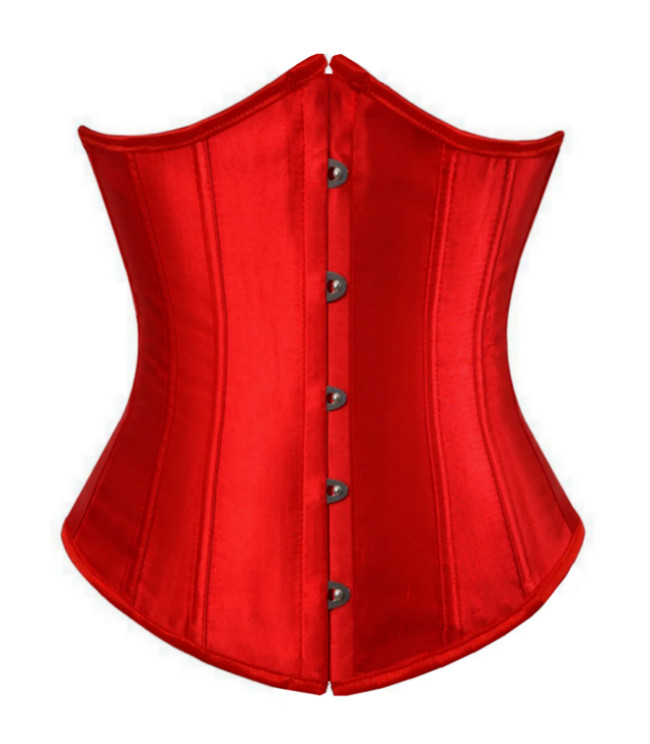 Satin fabric court corset corset