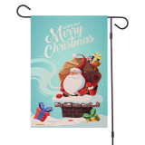 New Christmas Series Garden Flag Festival Flag Double sided Printing