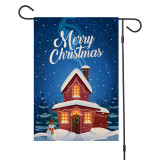New Christmas Series Garden Flag Festival Flag Double sided Printing
