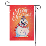 New Christmas Series Garden Flag Festival Flag Double sided Printing