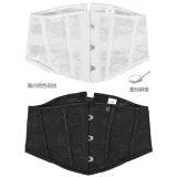 Lace breathable corset with lace waist clip corset