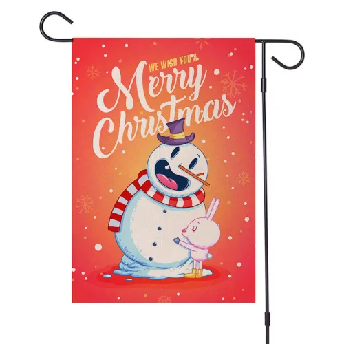 New Christmas Series Garden Flag Festival Flag Double sided Printing