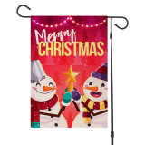 New Christmas Series Garden Flag Festival Flag Double sided Printing