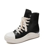sneakers, plus size women's shoes, dark style